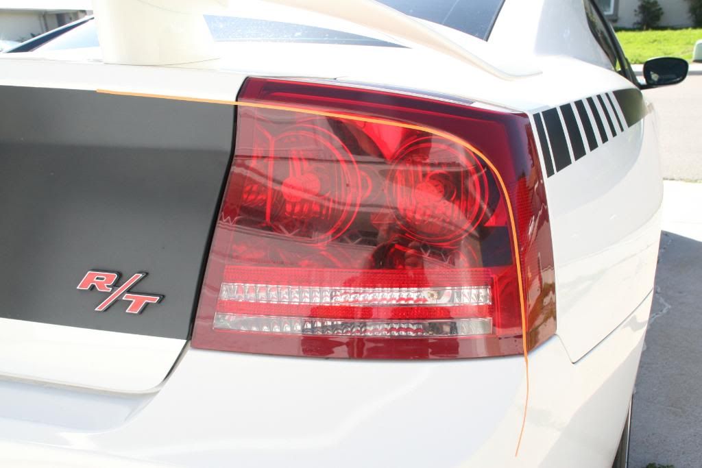 How to Two Tone Tail Light Paint & Tint Tutorial Charger Forums
